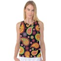 Paisley Pattern Design Women s Basketball Tank Top View1