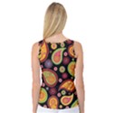 Paisley Pattern Design Women s Basketball Tank Top View2