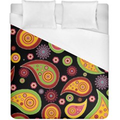 Paisley Pattern Design Duvet Cover (california King Size) by befabulous