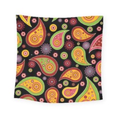 Paisley Pattern Design Square Tapestry (small) by befabulous