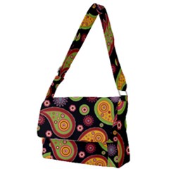 Paisley Pattern Design Full Print Messenger Bag (s) by befabulous