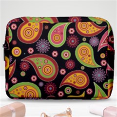 Paisley Pattern Design Make Up Pouch (large) by befabulous