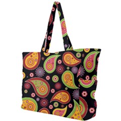 Paisley Pattern Design Simple Shoulder Bag by befabulous