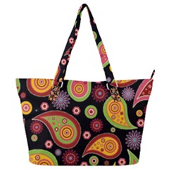 Paisley Pattern Design Full Print Shoulder Bag by befabulous