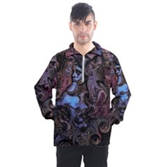 Boho Cthulu Men s Half Zip Pullover by MRNStudios