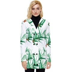 Nature Button Up Hooded Coat 