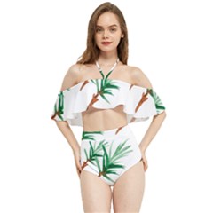 Nature Halter Flowy Bikini Set 