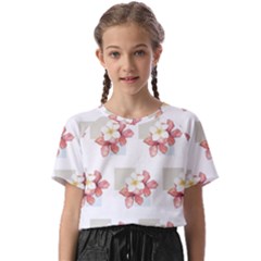 Floral Kids  Basic Tee