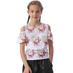 Floral Kids  Butterfly Cutout Tee