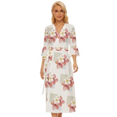 Floral Midsummer Wrap Dress