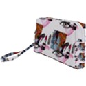 Fashion Faces Wristlet Pouch Bag (Small) View1