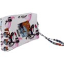 Fashion Faces Wristlet Pouch Bag (Small) View2