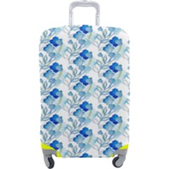 Flowers Pattern Luggage Cover (large) by Sparkle