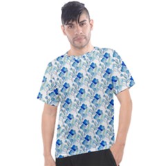 Flowers Pattern Men s Sport Top by Sparkle