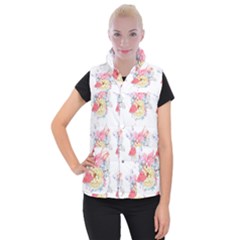 Flamingos Women s Button Up Vest by Sparkle