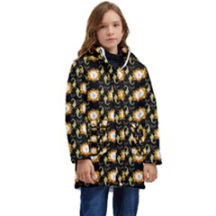 Digitalart Kid s Hooded Longline Puffer Jacket by Sparkle