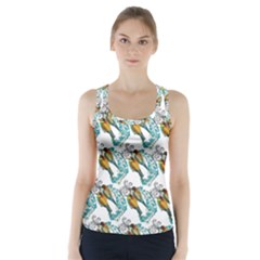 Nature Birds Racer Back Sports Top by Sparkle