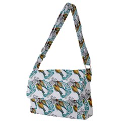 Nature Birds Full Print Messenger Bag (s) by Sparkle