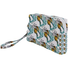 Nature Birds Wristlet Pouch Bag (small) by Sparkle