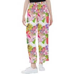 Flowers Pattern Women s Pants  by Sparkle