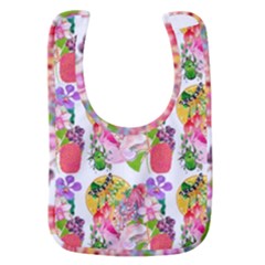 Flowers Pattern Baby Bib