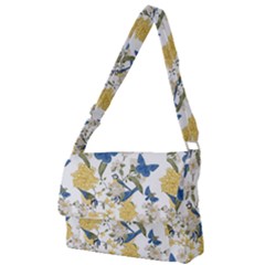 Birds Full Print Messenger Bag (s) by Sparkle