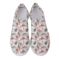 Flamingos Women s Slip On Sneakers by Sparkle