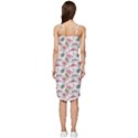 Flamingos Wrap Frill Dress View4