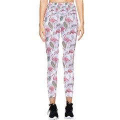 Flamingos Pocket Leggings 