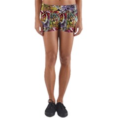 Tiger King Yoga Shorts by Sparkle