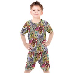 Tiger King Kids  Tee And Shorts Set by Sparkle