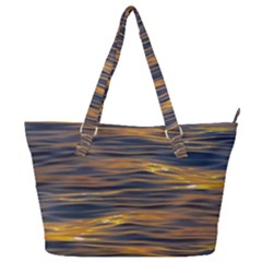 Sunset Waves Pattern Print Full Print Shoulder Bag by dflcprintsclothing