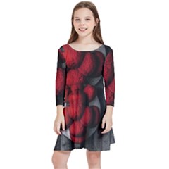 Bollenhut Kids  Quarter Sleeve Skater Dress