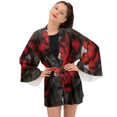 Bollenhut Long Sleeve Kimono by schwarzwaldfoto