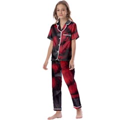 Bollenhut Kids  Satin Short Sleeve Pajamas Set