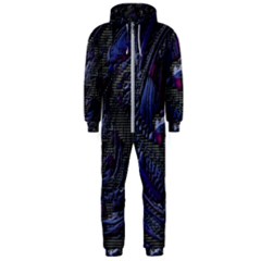 Braille Flow Hooded Jumpsuit (men) by MRNStudios