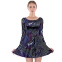 Braille Flow Long Sleeve Skater Dress View1