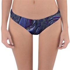 Braille Flow Reversible Hipster Bikini Bottoms by MRNStudios