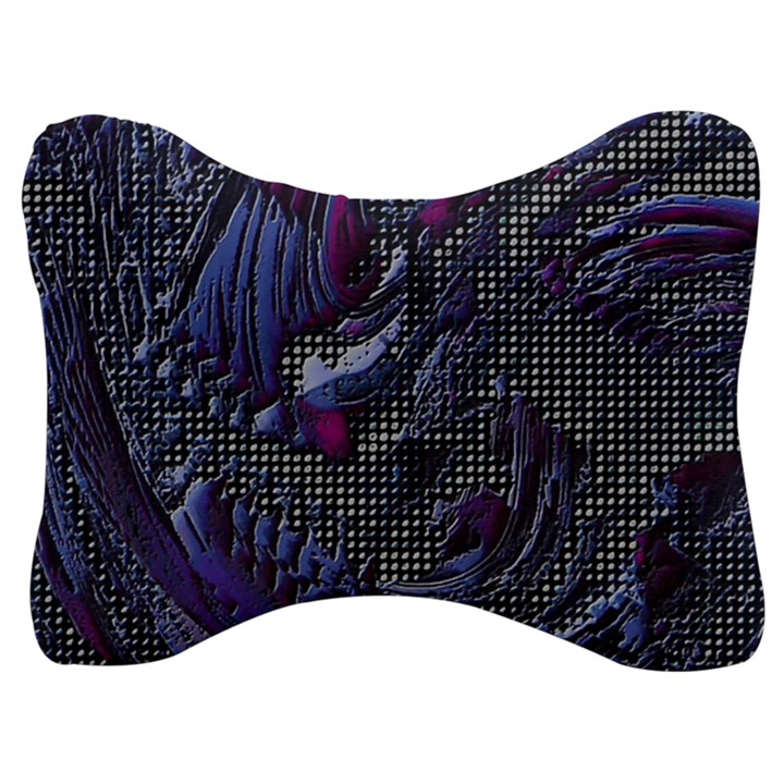 Braille Flow Velour Seat Head Rest Cushion