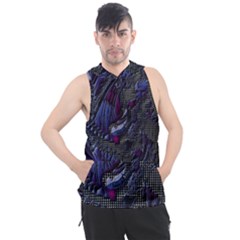 Braille Flow Men s Sleeveless Hoodie by MRNStudios