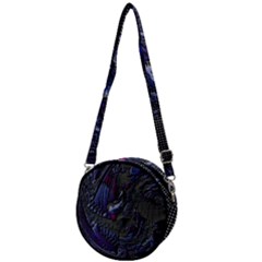 Braille Flow Crossbody Circle Bag by MRNStudios