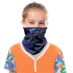 Braille Flow Face Covering Bandana (kids) by MRNStudios