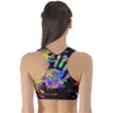 Crazy Multicolored Each Other Running Splashes Hand 1 Sports Bra View2