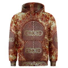 Chartres Double Infinity Antique Mandala Men s Core Hoodie