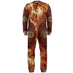 Chartres Double Infinity Antique Mandala Onepiece Jumpsuit (men)