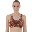 Chartres Double Infinity Antique Mandala Back Weave Sports Bra View1