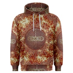 Chartres Double Infinity Antique Mandala Men s Overhead Hoodie