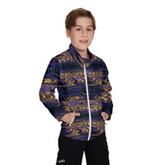 Abstract Art - Adjustable Angle Jagged 1 Kids  Windbreaker