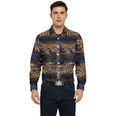 Abstract Art - Adjustable Angle Jagged 1 Men s Long Sleeve  Shirt