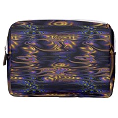 Abstract Art - Adjustable Angle Jagged 1 Make Up Pouch (medium) by EDDArt